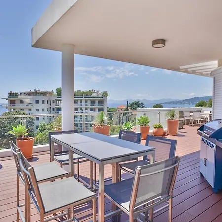 Penthouse 3 Beds, Private Pool, Parc Du Cap